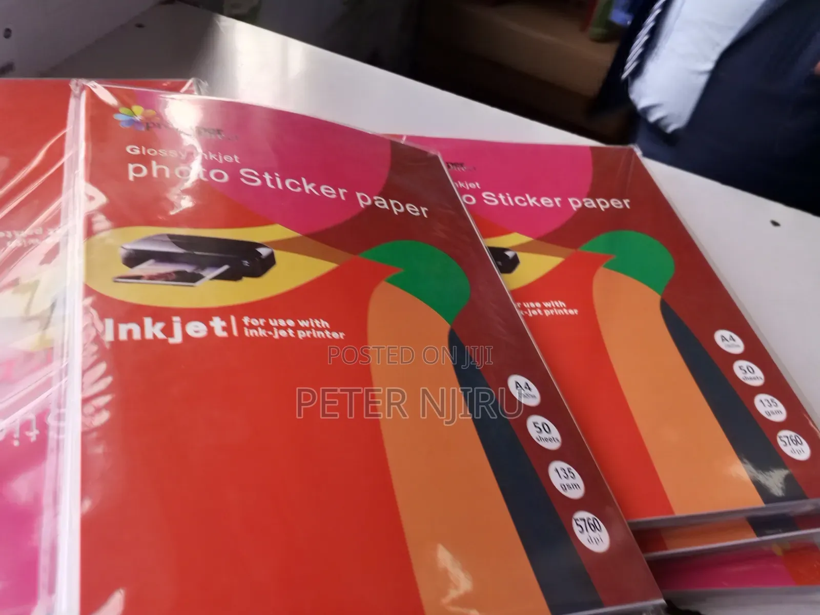 Glossy Photo Sticker Paper A4(propaper).