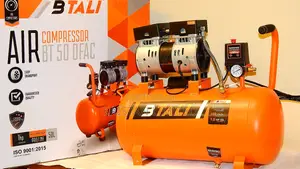 Zero Noise: BTALI 50 Liter Oil-Free Air Compressor
