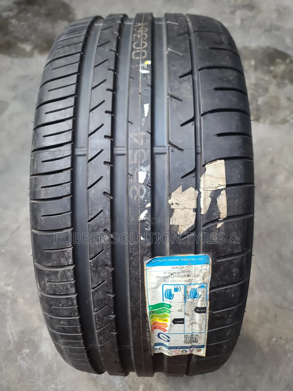 295 /40 R20 Dunlop Tyres 110y Xl Sp Sport Maxx Made in Japan