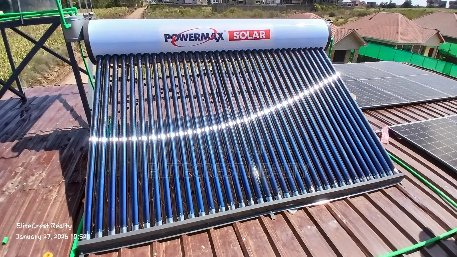 Solar Water Heater Installation