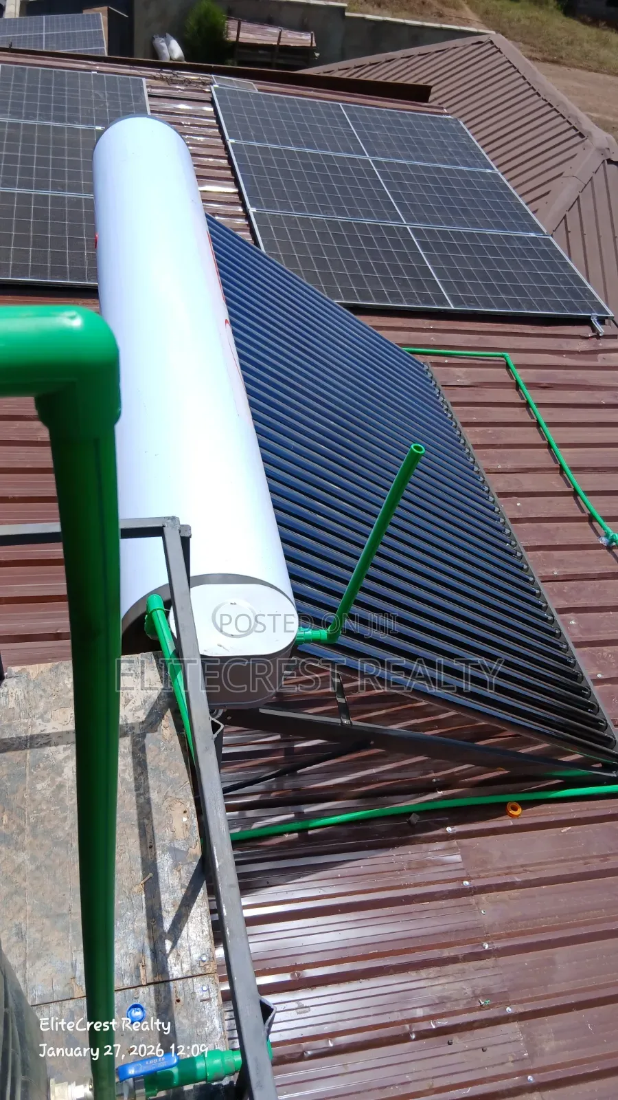 Solar Water Heater Installation