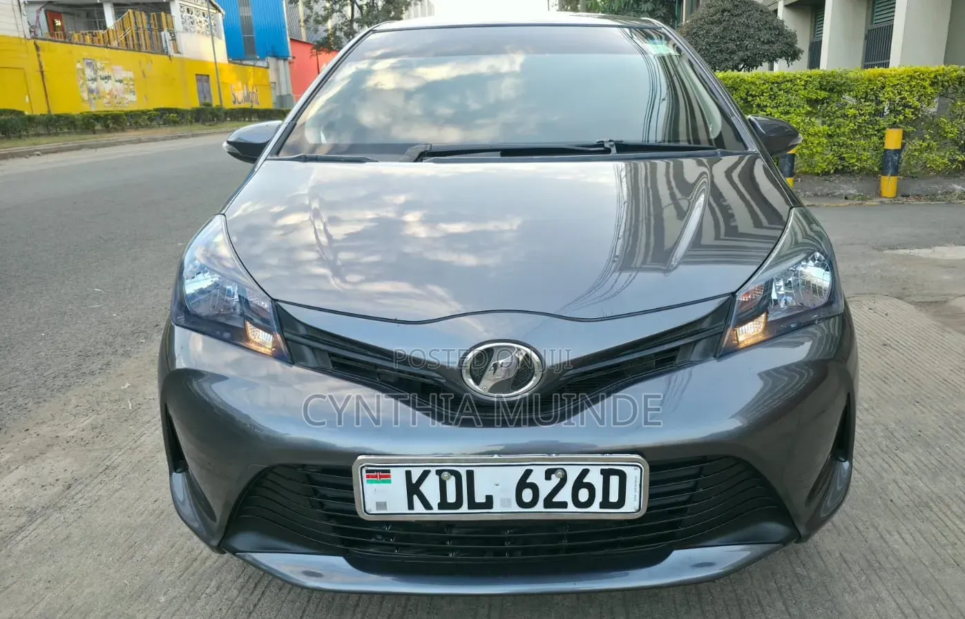 Toyota Vitz 2015 Gray