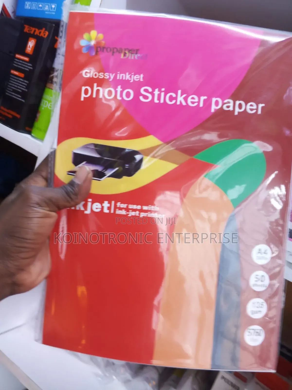 GLOSSY Photosticker Paper A4