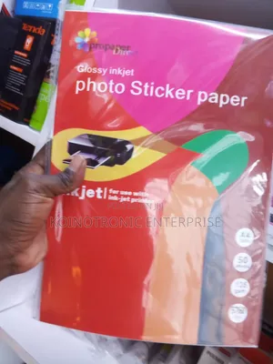 GLOSSY Photosticker Paper A4