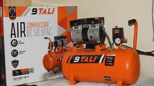 BTALI 50L Noiseless Air Compressor – Clean, Pressure for Garage Tools