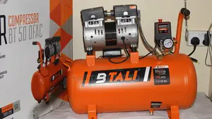BTALI 50L Noiseless Compressor – 8 Bar Power for DIY Pneumatics