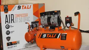 BTALI 50L Noiseless Compressor – 8 Bar Power for DIY Pneumatics