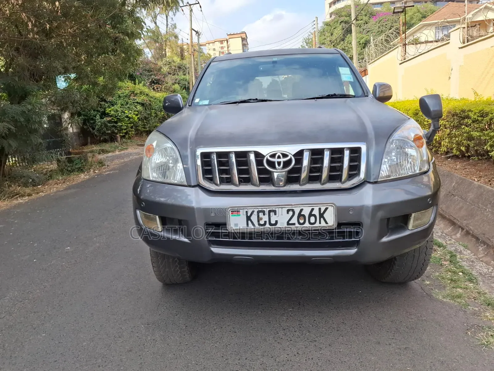 Toyota Land Cruiser Prado 2008 Gray