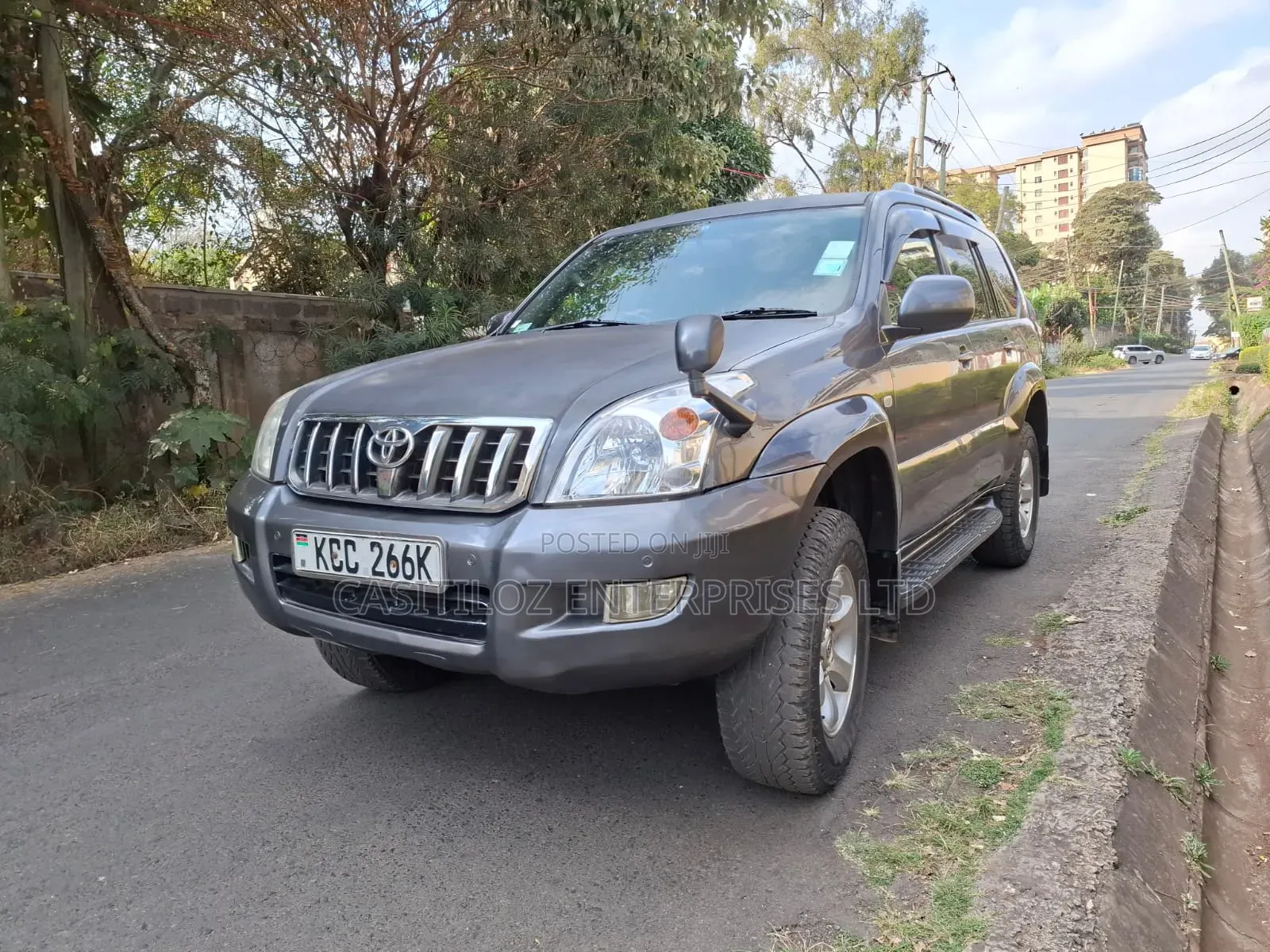 Toyota Land Cruiser Prado 2008 Gray