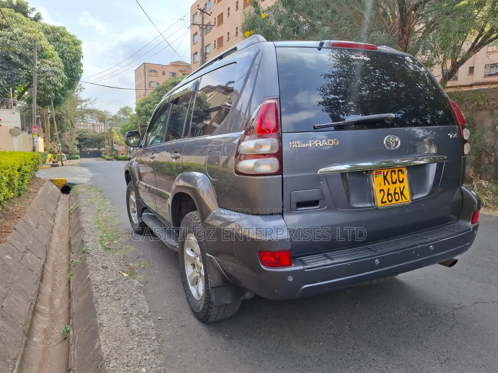 Toyota Land Cruiser Prado 2008 Gray