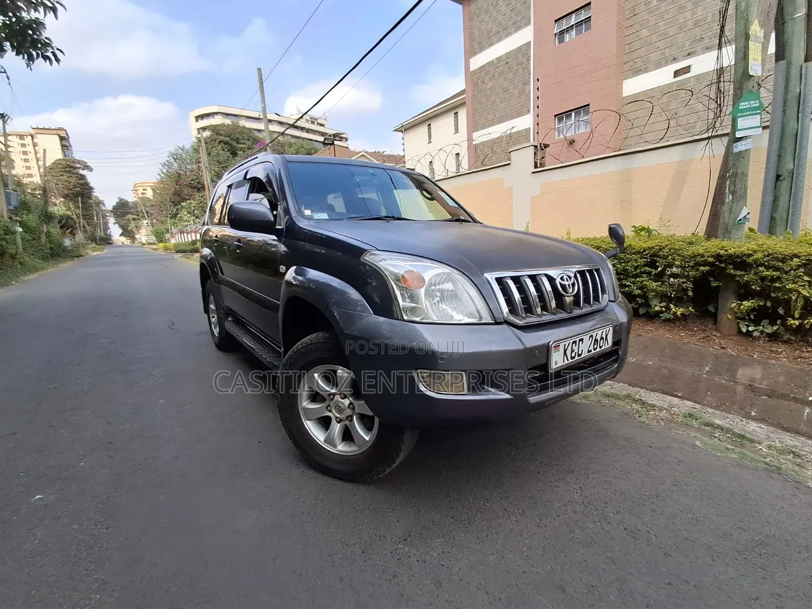 Toyota Land Cruiser Prado 2008 Gray