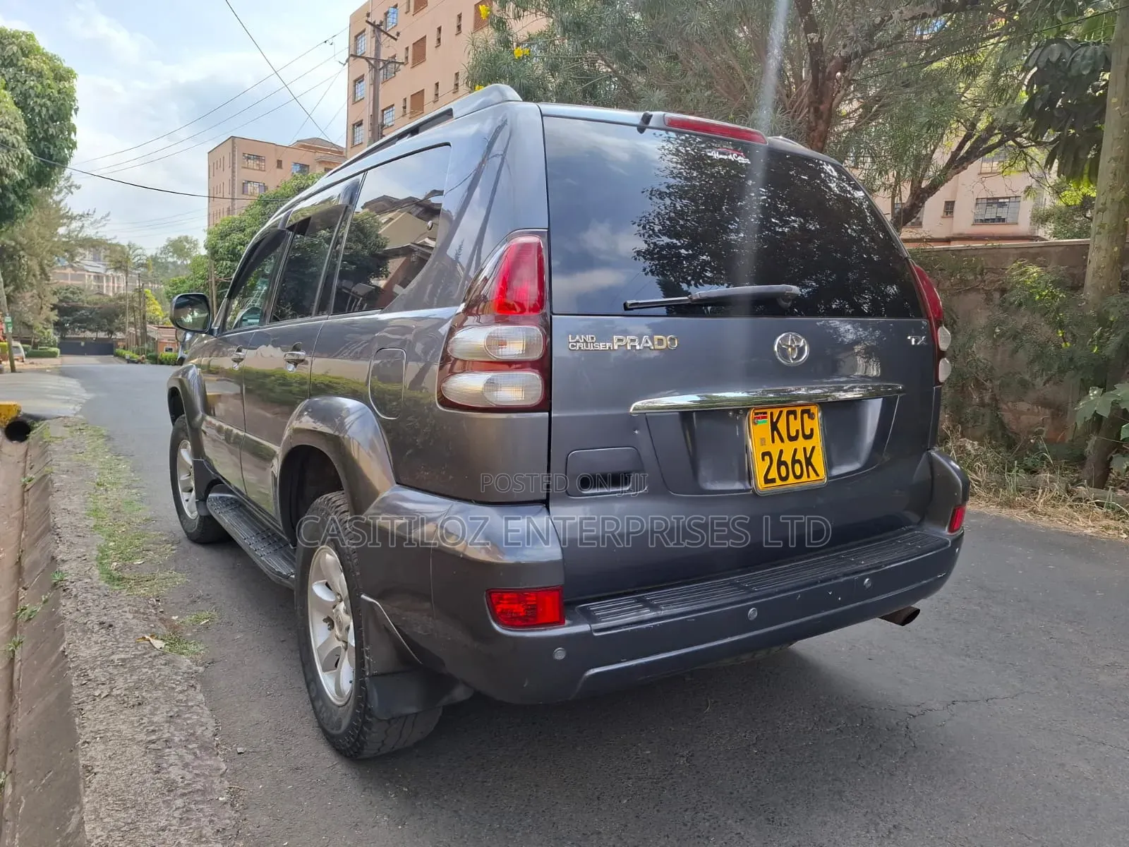 Toyota Land Cruiser Prado 2008 Gray