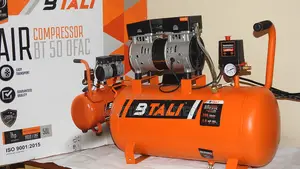 BTALI 50L Ultra-Quiet Air Compressor – 2HP Workshop Tool