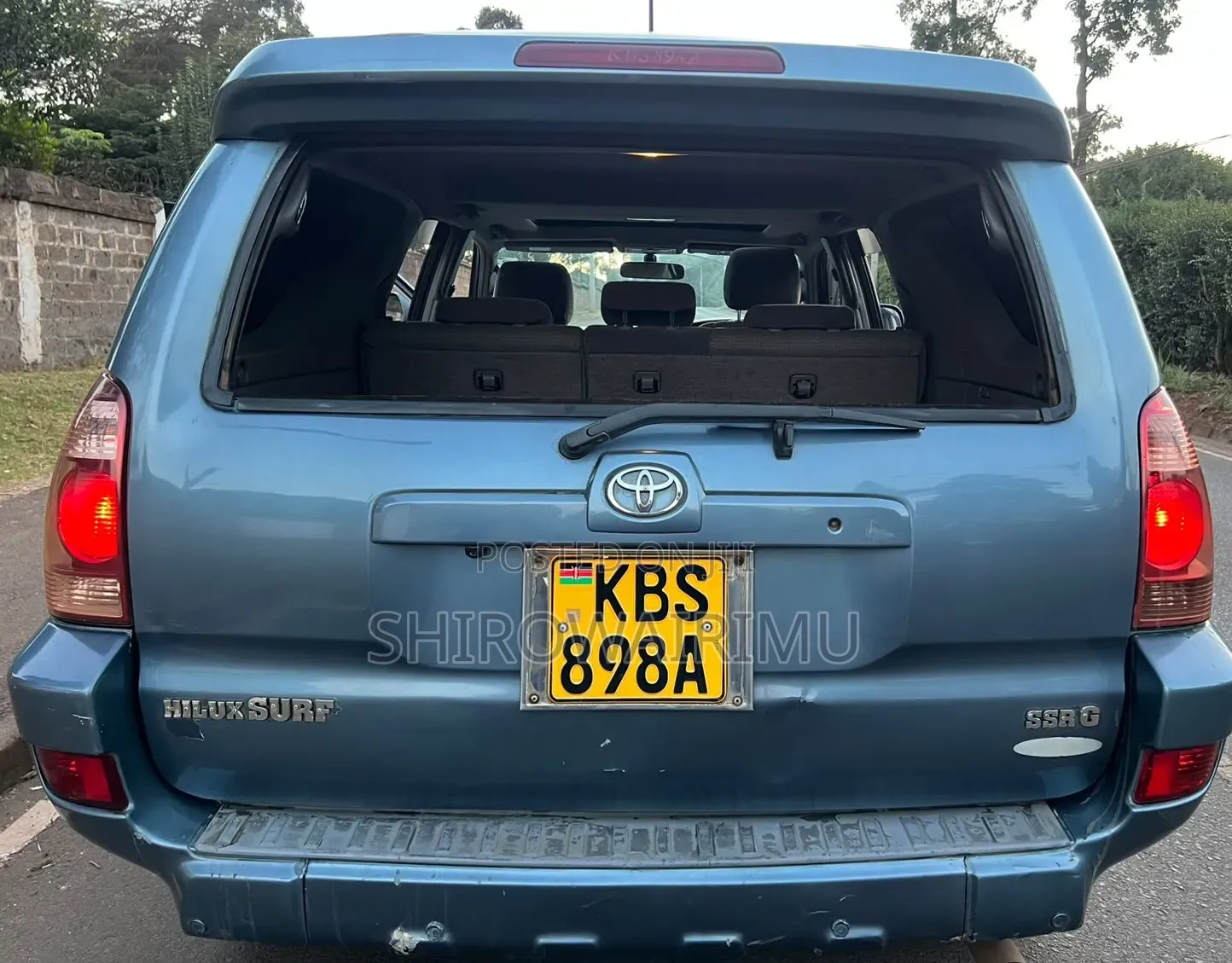 Toyota Hilux Surf 2005 Blue