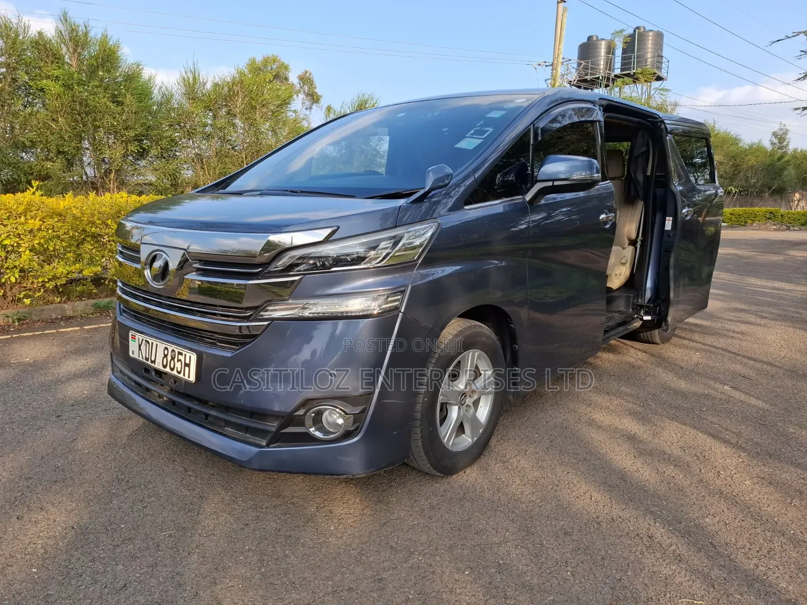 Toyota Vellfire 2016 Gray