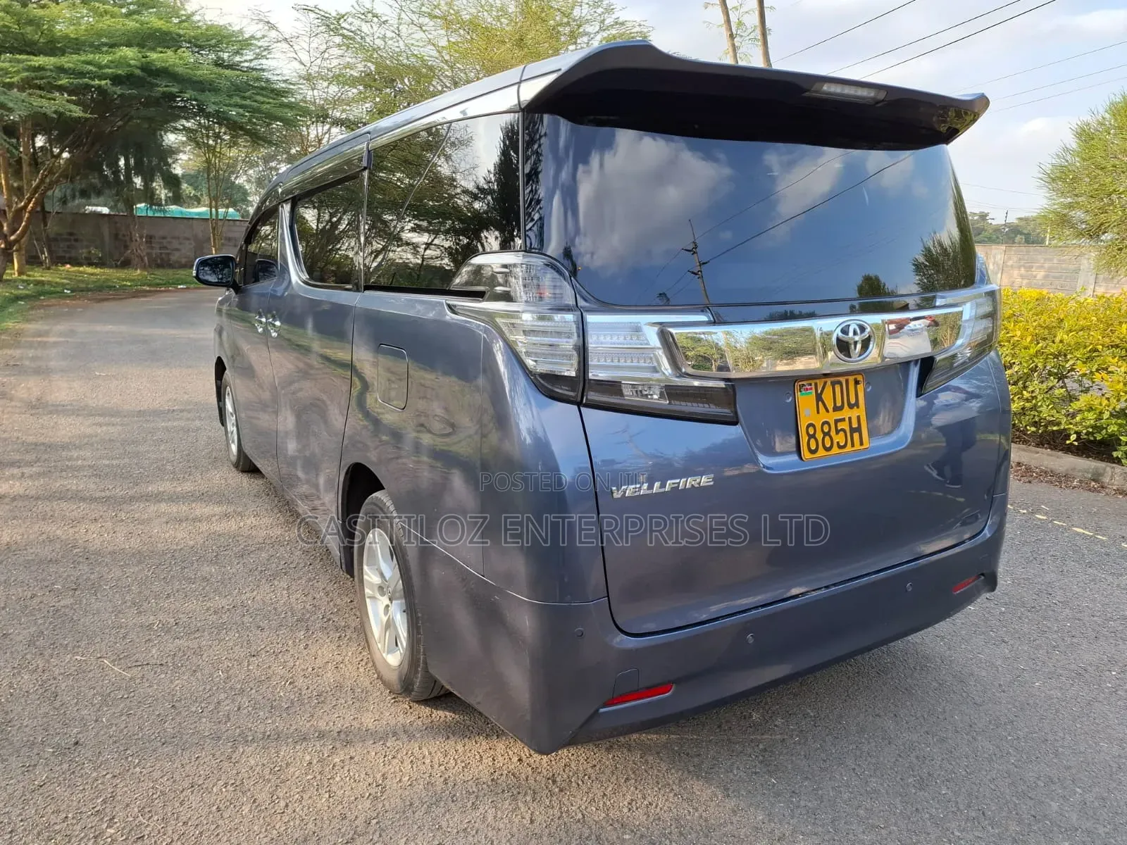 Toyota Vellfire 2016 Gray