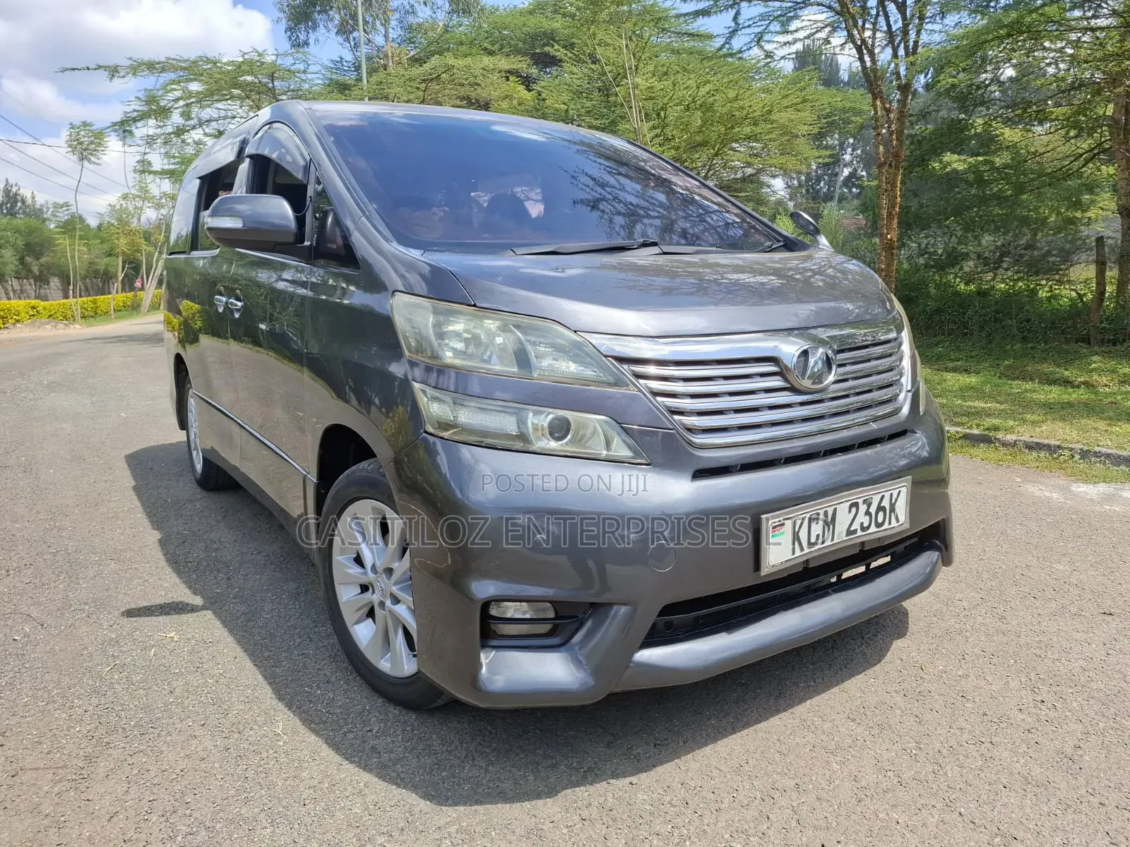 Toyota Vellfire 2010 Gray