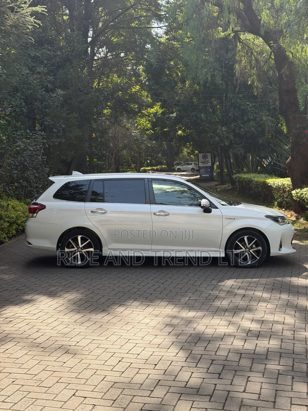 Toyota Corolla Fielder 2019 White