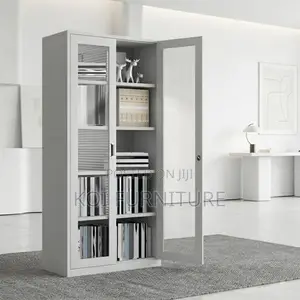 Office Cabinet; Five Adjustable Shelves Steel Urban Office Cabinet