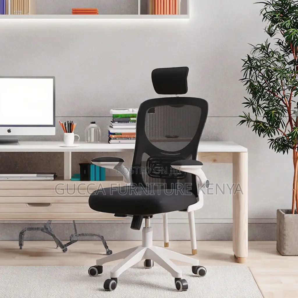 Modern Ergonomic Secretary Mesh Seat.