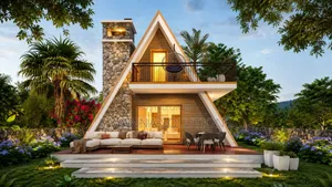 A-Frame Cottage Design Package – Architectural Drawings Walkthrough
