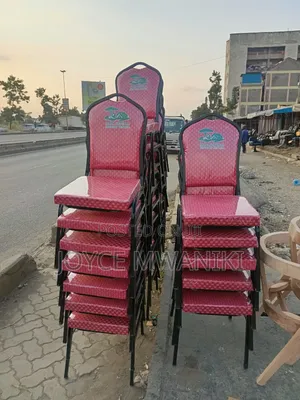 Red Chairs for Conference Halls or Churches