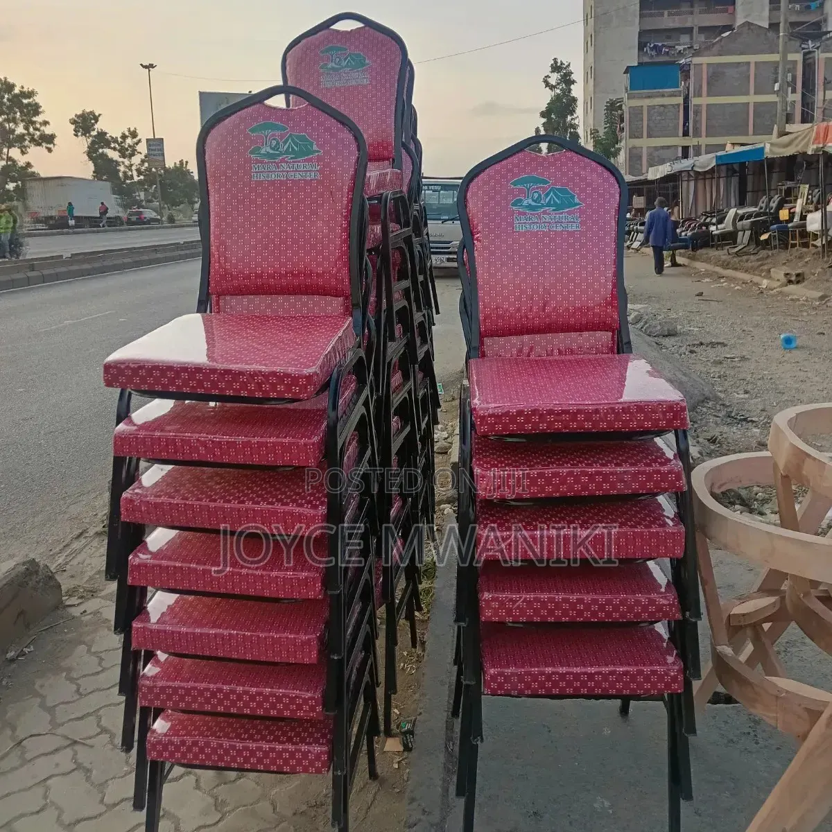 Red Chairs for Conference Halls or Churches