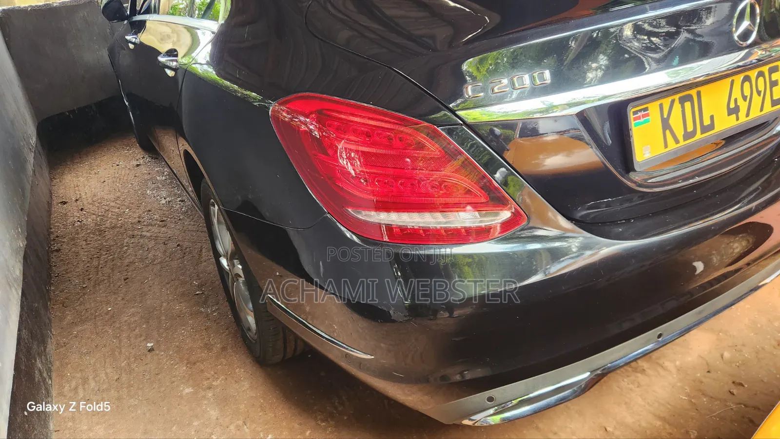 Mercedes-Benz C200 2016 Black