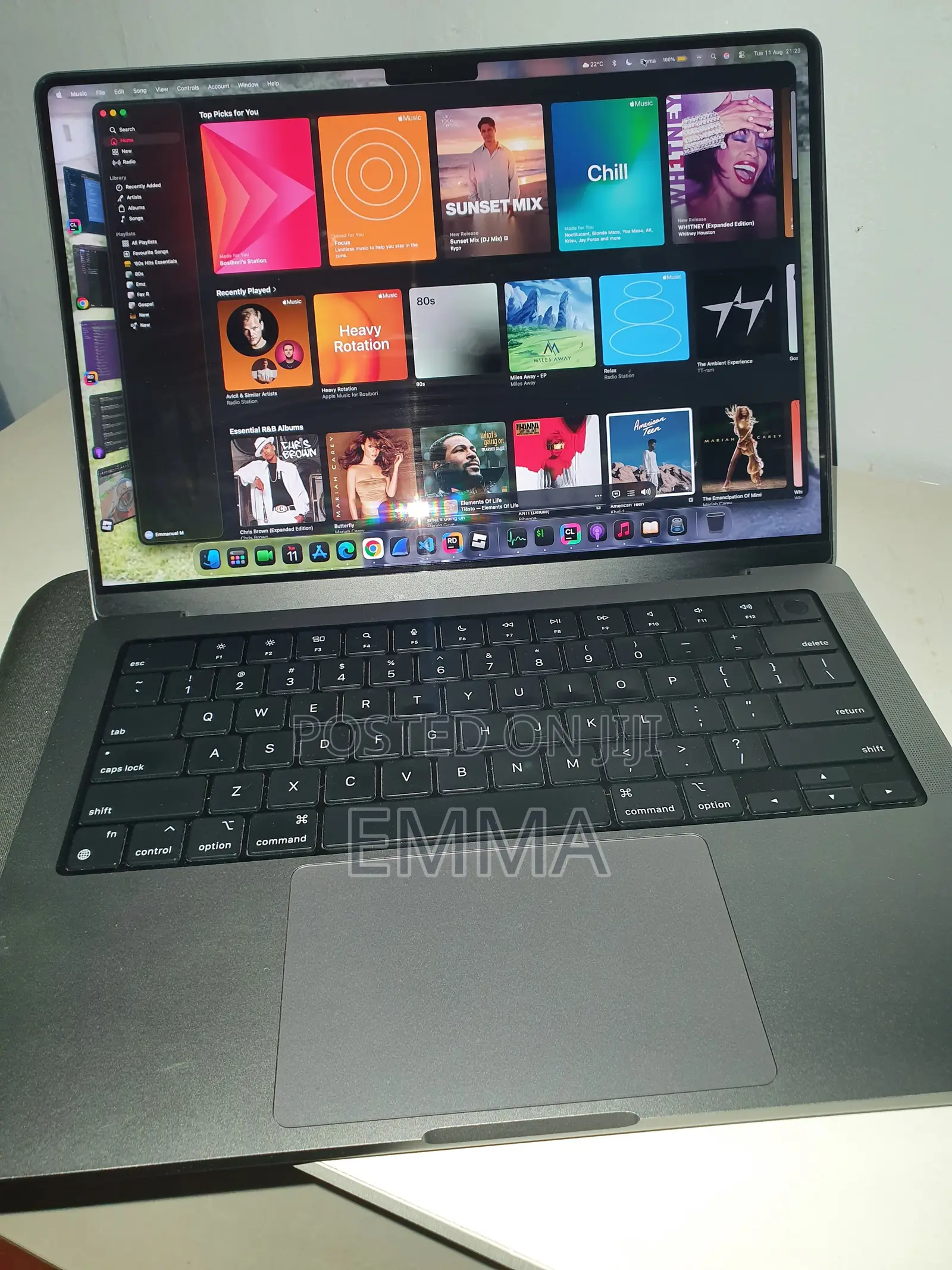 Laptop Apple MacBook Pro 2021 M1 32GB Apple M1 SSD 512GB