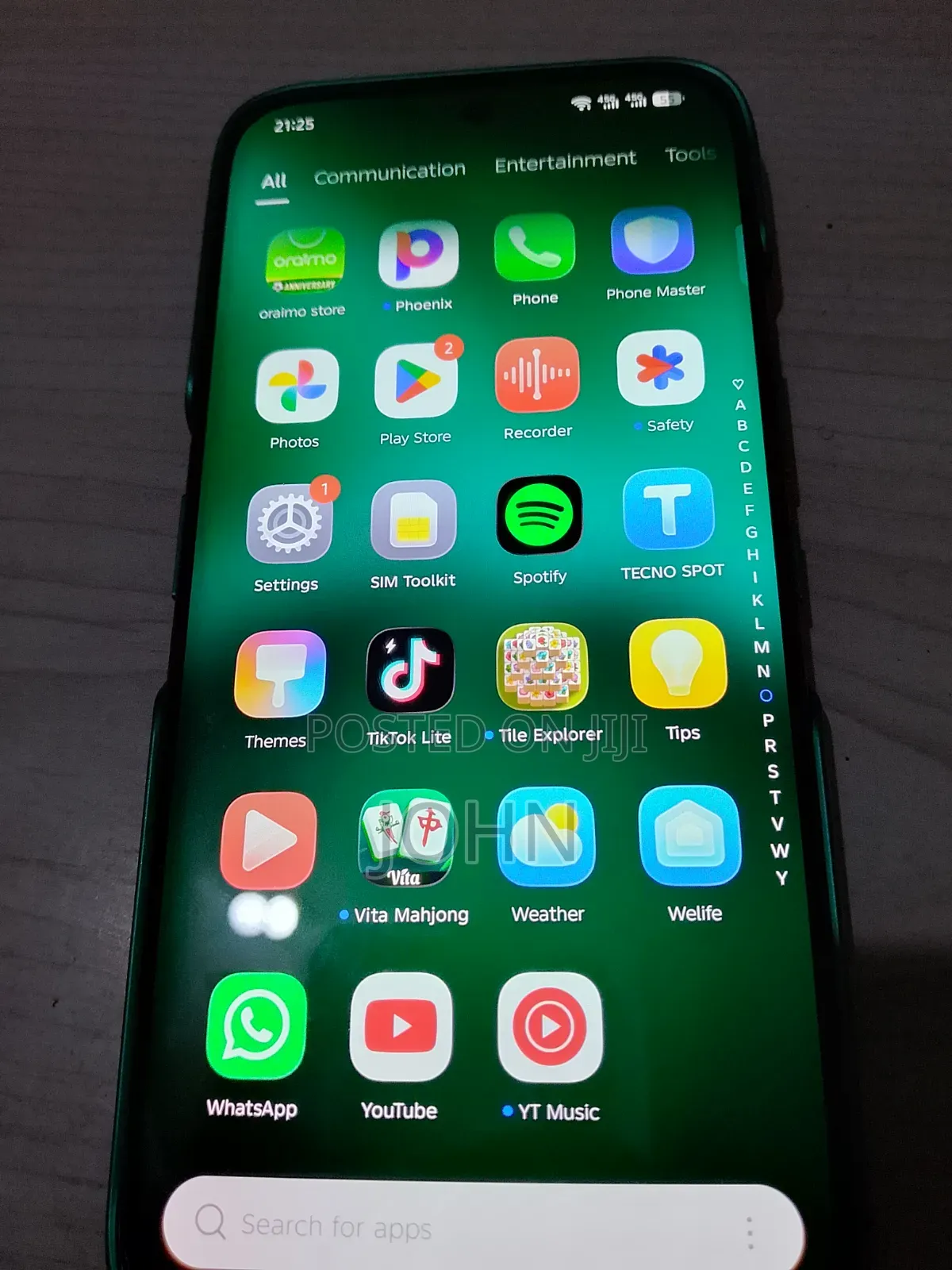 Tecno Camon 50 Pro 256 GB Green
