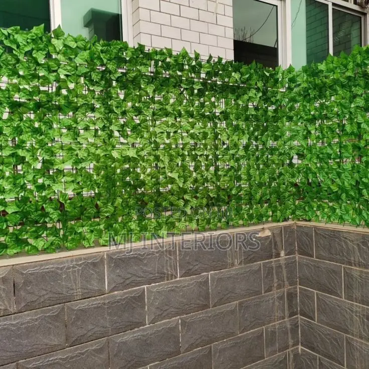 Artificial Green Privacy Fence Roll for Outdoor Wall Decoration