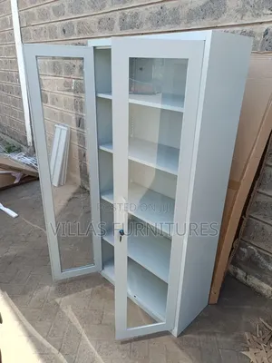 Professional Office Cabinet With Glass Doors