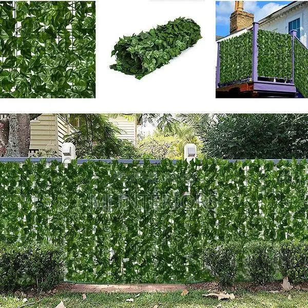 Artificial Green Hedge Fence Roll for Balcony and Compound Walls