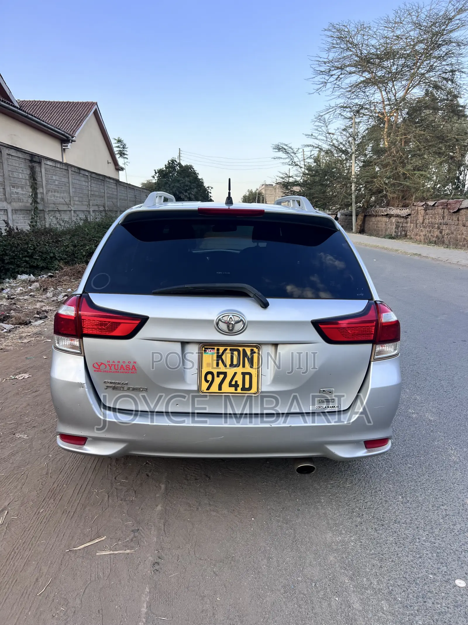 Toyota Corolla Fielder 2016 Silver