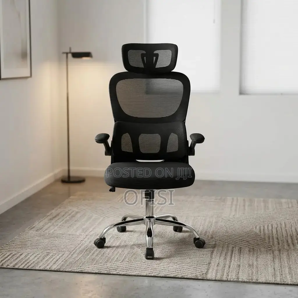 Office Chair; Ergonomic Office Chair With Lumbar Support