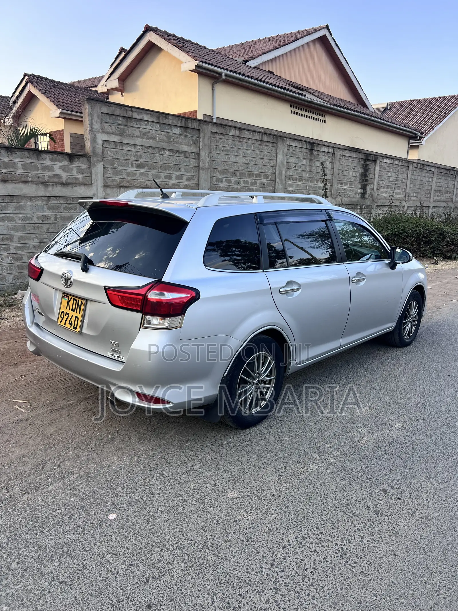 Toyota Corolla Fielder 2016 Silver