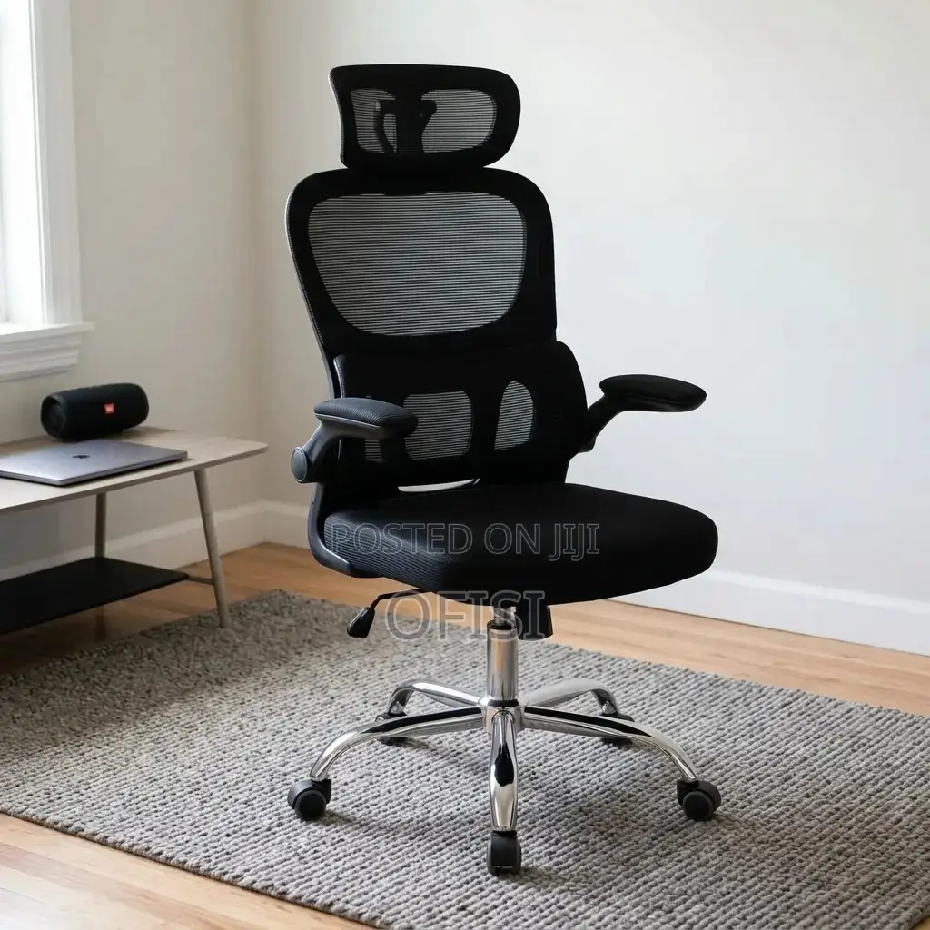 Office Chair; Ergonomic Office Chair With Lumbar Support