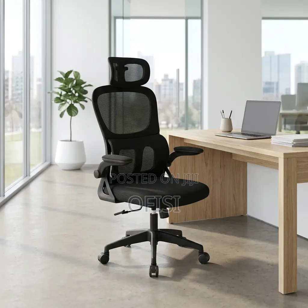 Office Chair; Ergonomic Office Chair With Lumbar Support