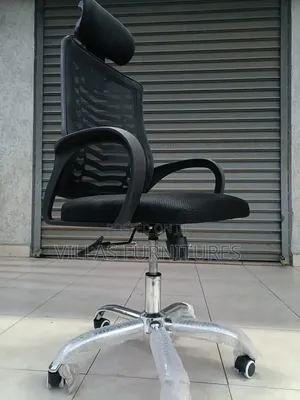 Secretarial Mesh Chair -Nylon Castors