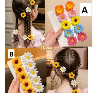 Sunflower Mini Hair Clip