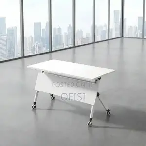 Foldable Table; Foldable Training Table With Wheels