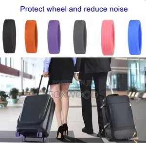 Silicone Luggage Wheel Covers 8pcs