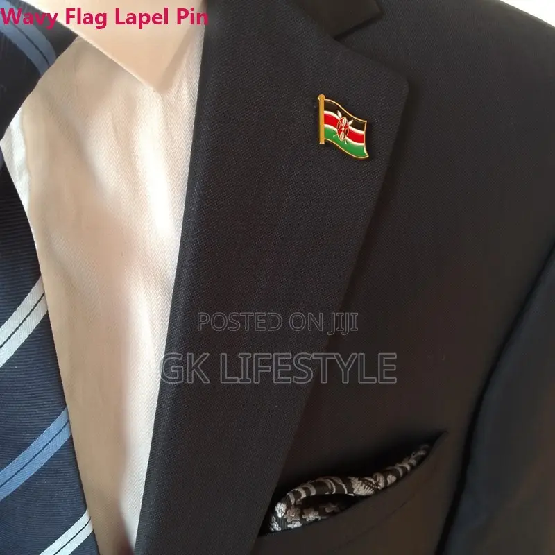 Kenya Flag Lapel Pins