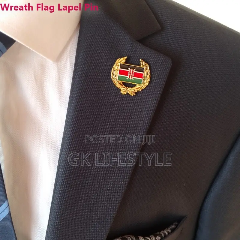 Kenya Flag Lapel Pins