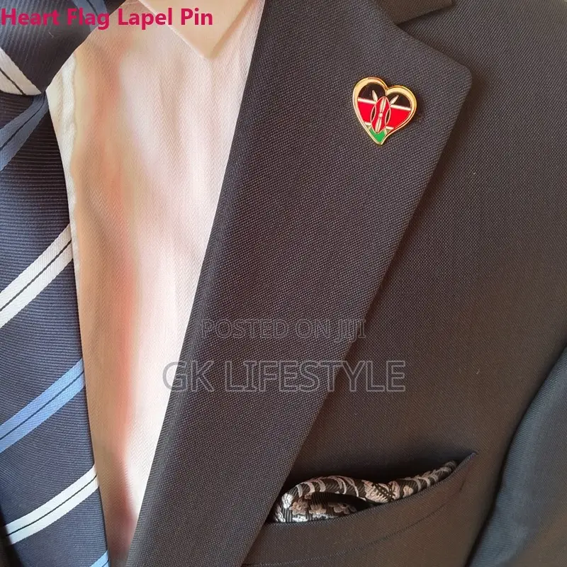 Kenya Flag Lapel Pins