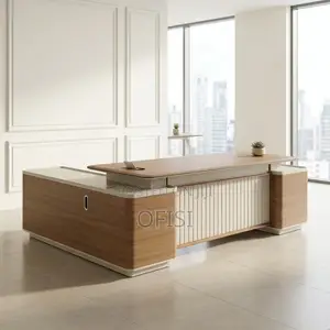 Office Desk; Premium 2.4m Executive Office Desk