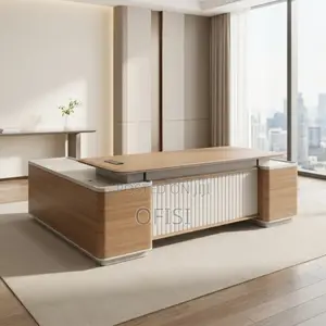 Office Desk; Premium 2.4m Executive Office Desk