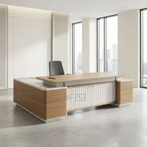 Office Desk; Premium 2.4m Executive Office Desk