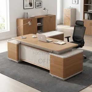 Office Desk; Premium 2.4m Executive Office Desk