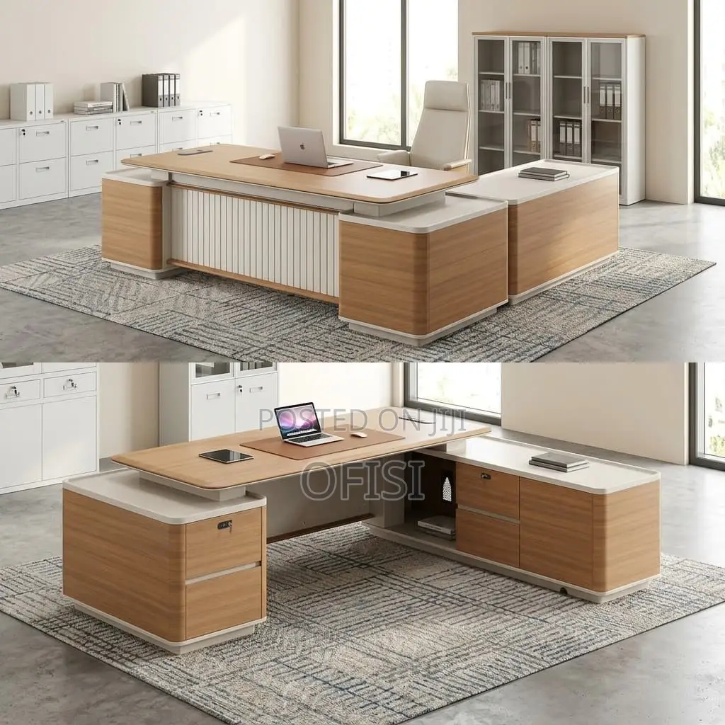 Office Desk; Premium 2.4m Executive Office Desk